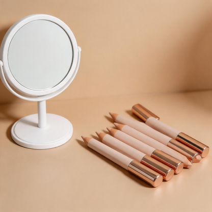 Precision Point-Coating Liquid Concealer Pen with Angled Soft Cushion Brush