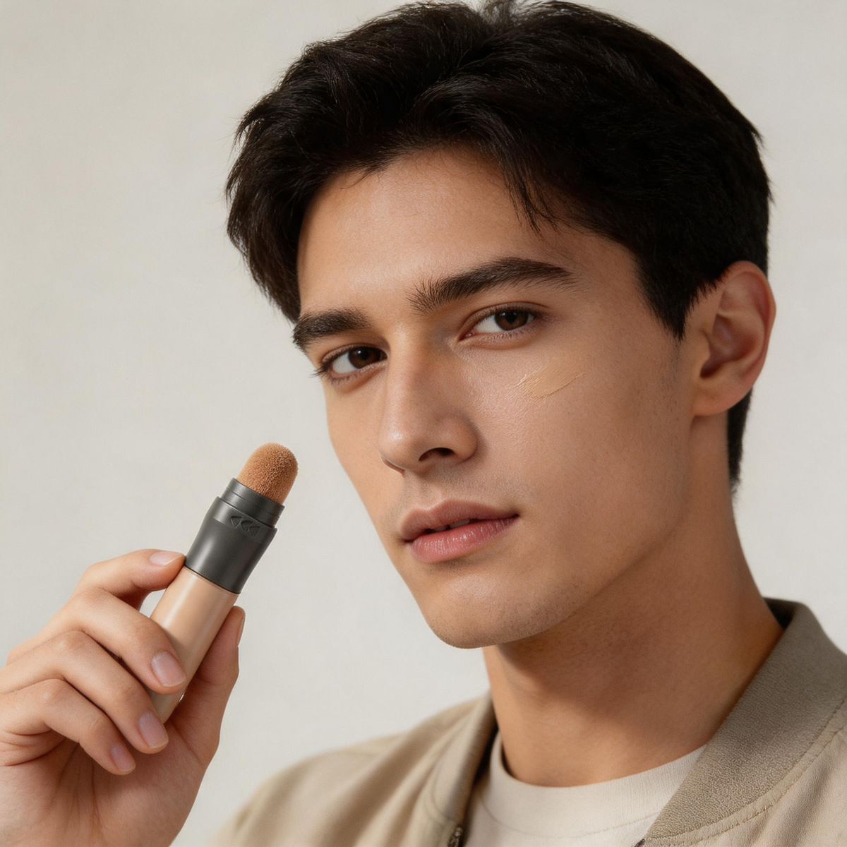 Men's Radiance Concealer Stick with Cushion Applicator