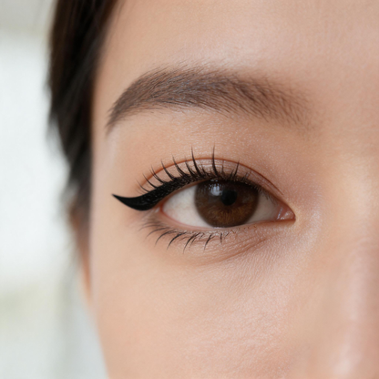 2-in-1 Dual-Ended Eyeliner Gel Pencil with Angled Smudge Brush