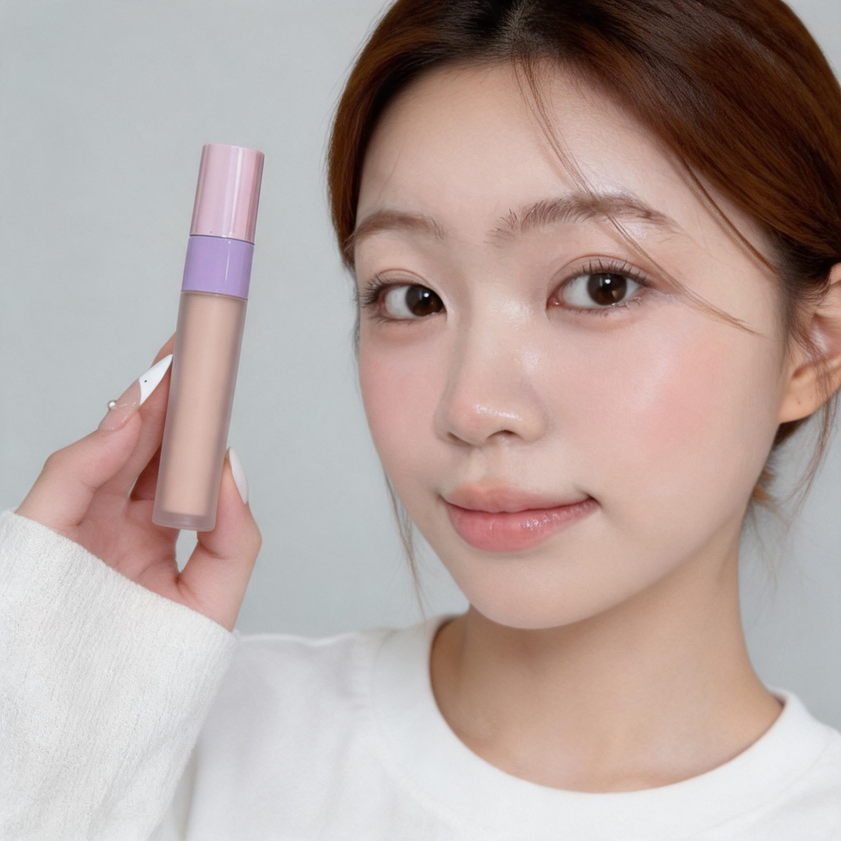 Dual-Ended Soft Focus Flawless Liquid Concealer with Blending Brush