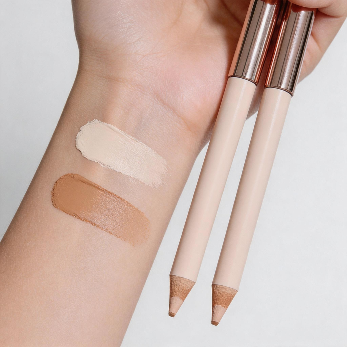 Precision Point-Coating Liquid Concealer Pen with Angled Soft Cushion Brush