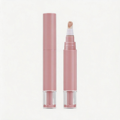Precision Point-Coating Liquid Concealer Pen with Angled Soft Cushion Brush