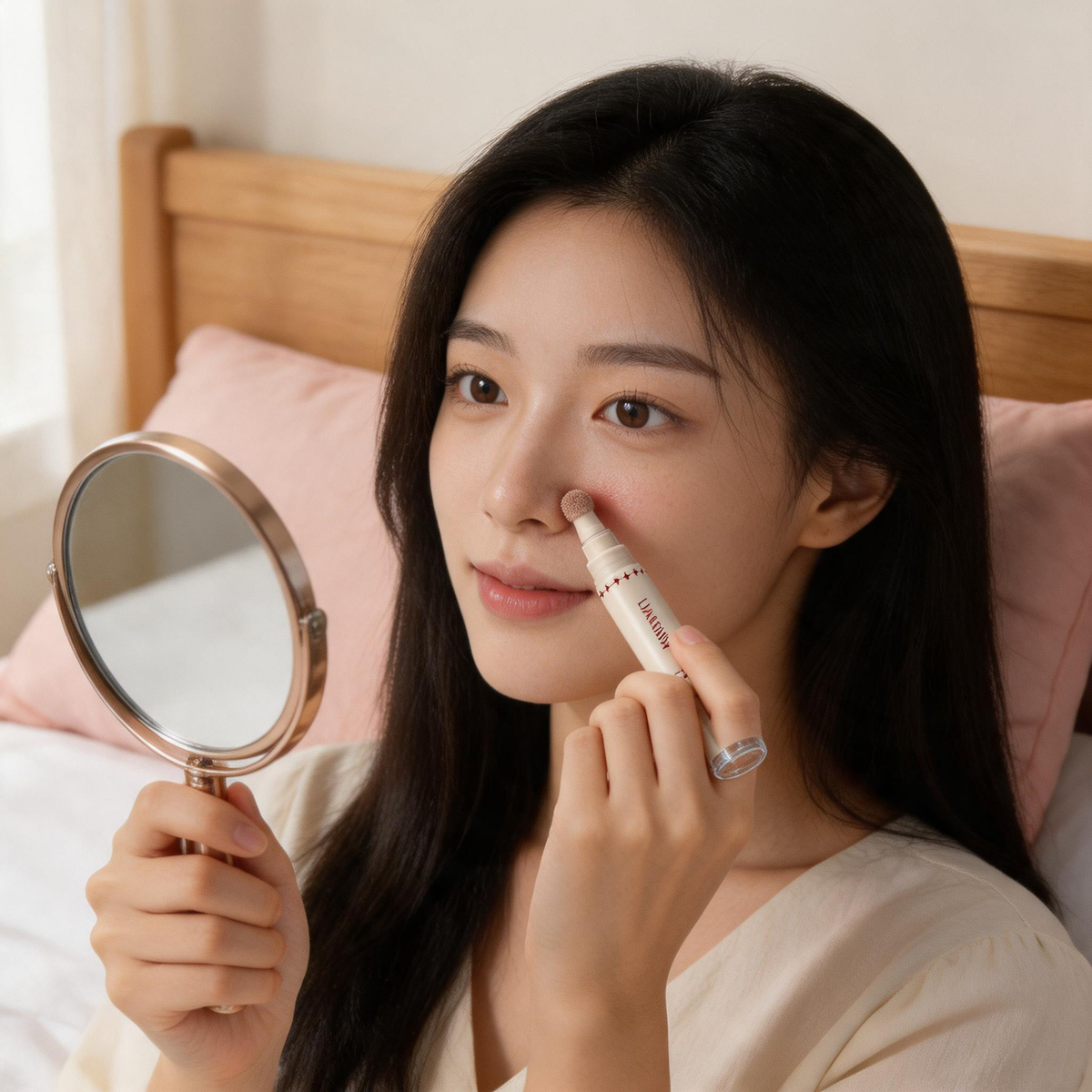 Soft Glow Precision Concealer Pen with Cushion Puff
