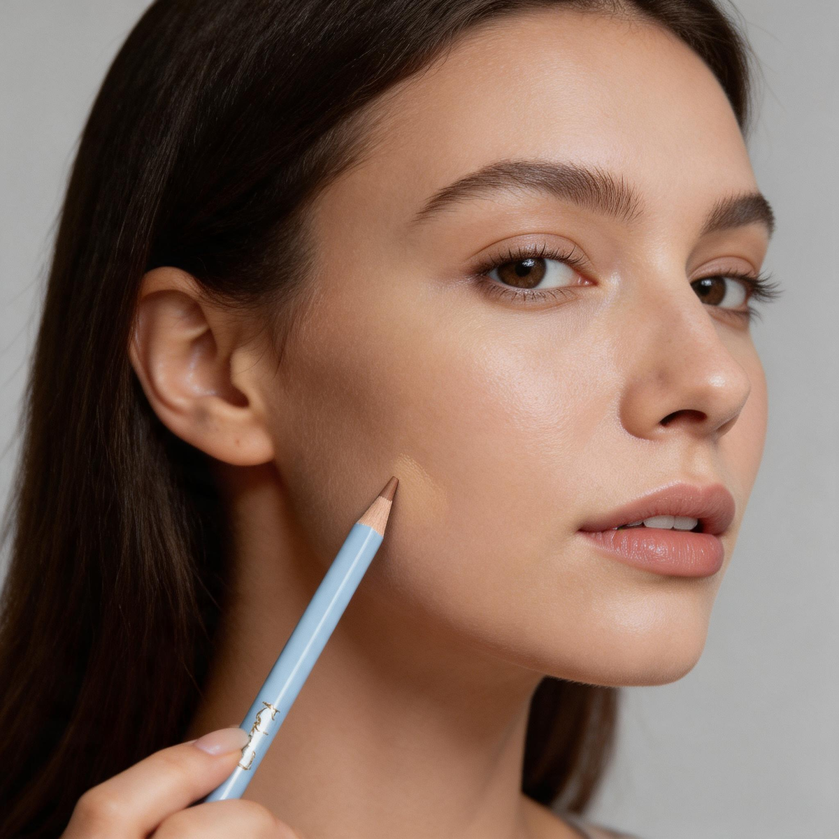 Precision Concealer Pencil with Built-in Sharpener Cap